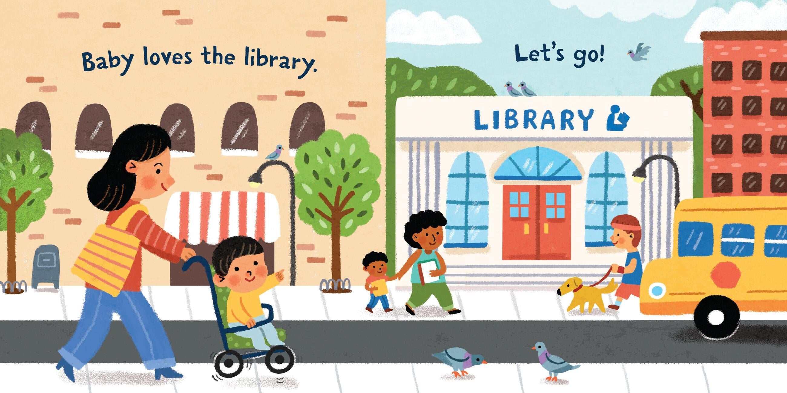 Indestructibles: Baby Loves the Library by Habib. Grace 20 9781523534975_1
