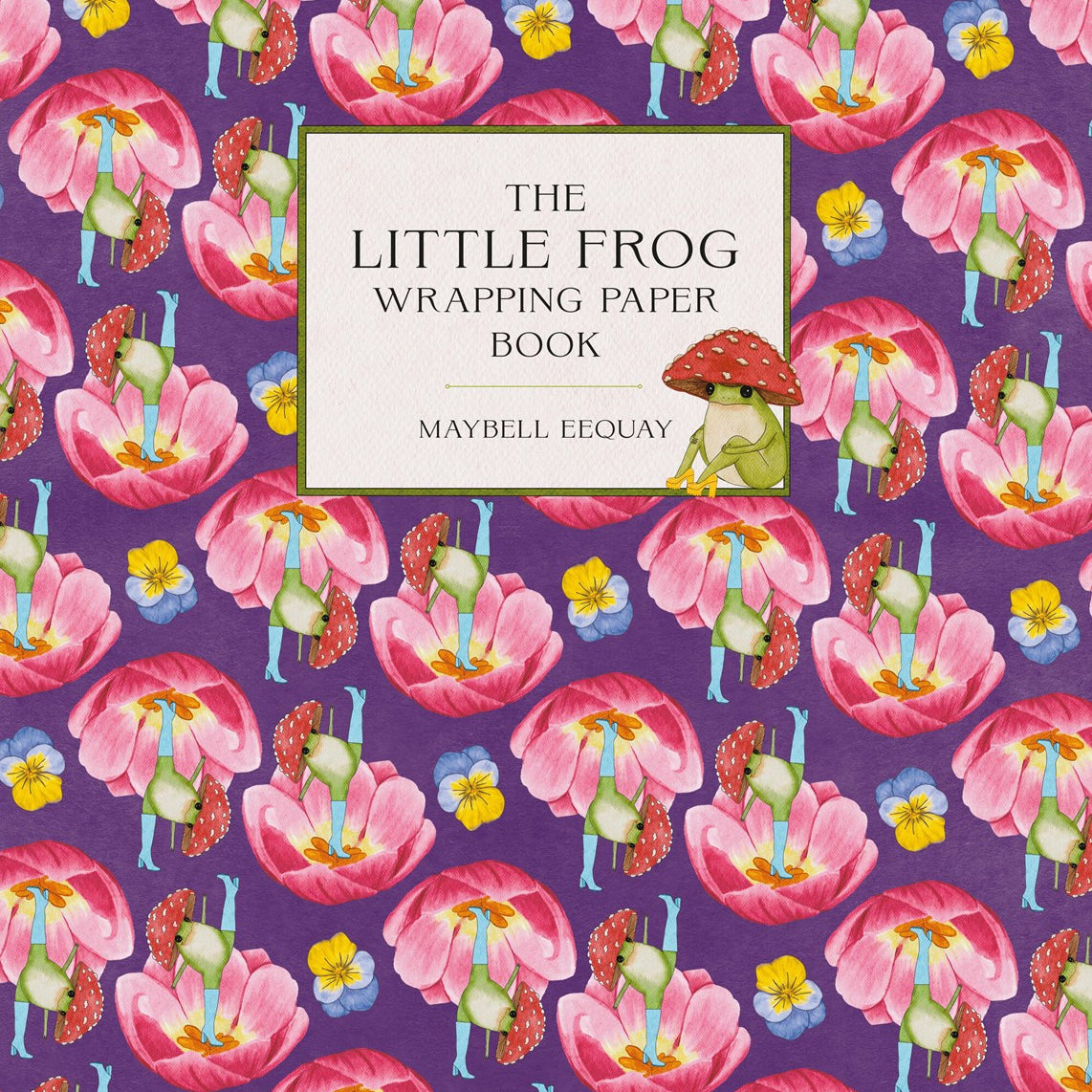 The Little Frog Wrapping Paper Book by Eequay. Maybell 20 9781523536085
