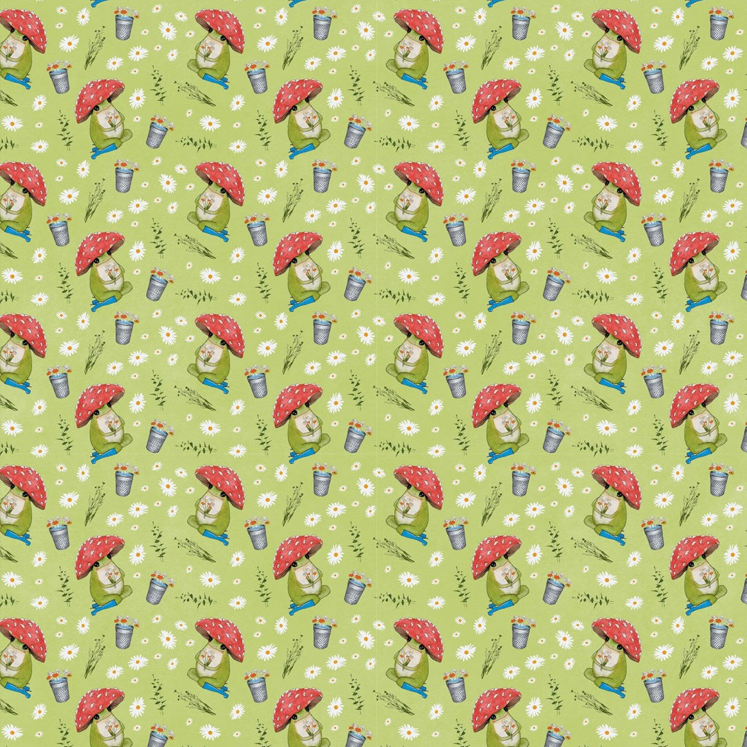 The Little Frog Wrapping Paper Book by Eequay. Maybell 20 9781523536085_1