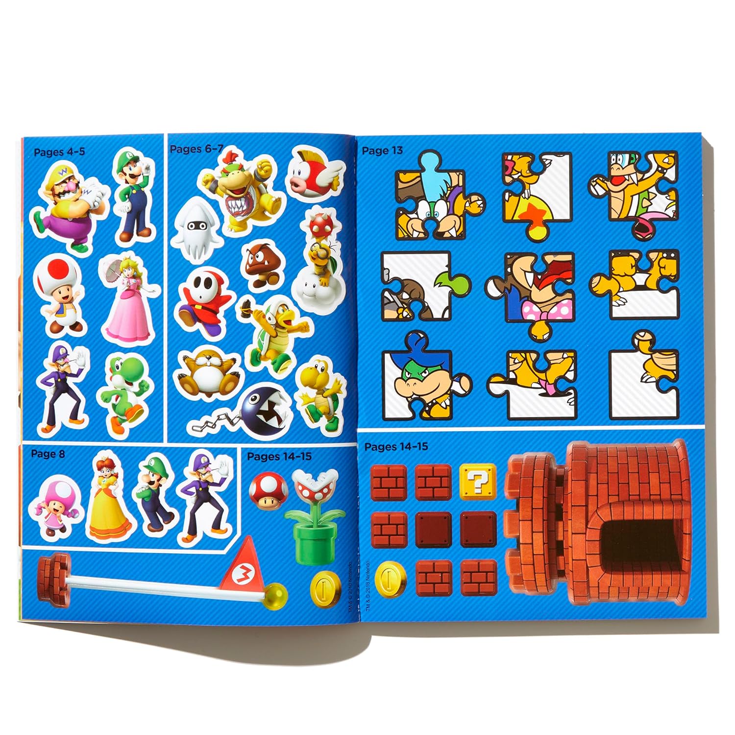 Super Mario Official Sticker Book by Nintendo 9781524770068_1