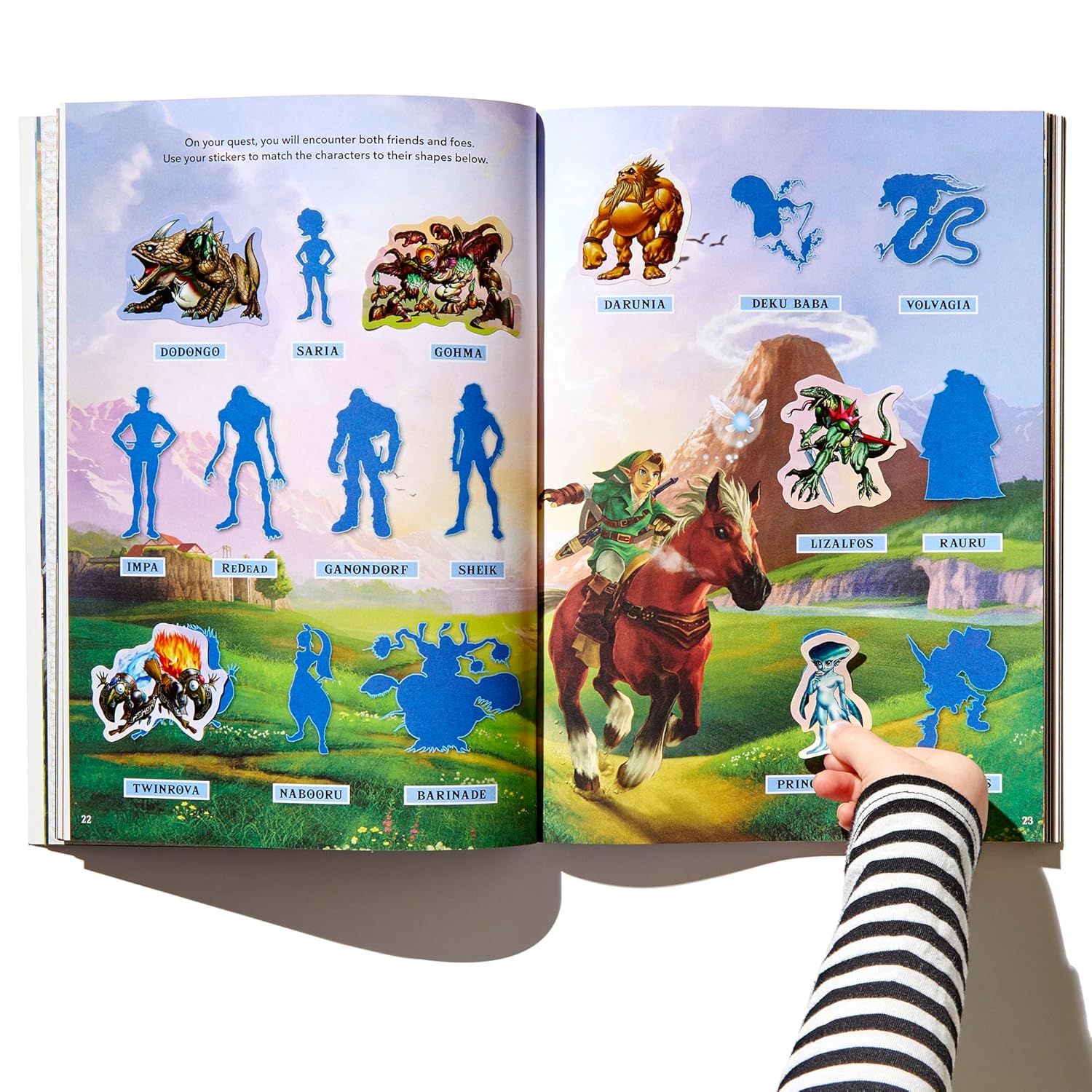 The Legend Of Zelda Official Sticker Book by Nintendo 9781524770075_4