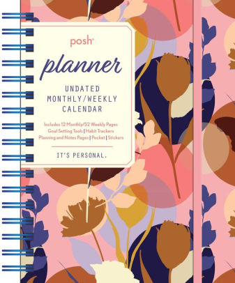 Posh 12 Month Undated Planner - Andrews Mcmeel 9781524854775_d673b1b5-8498-4d6d-a9ce-de9f743ec14e