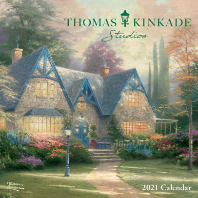THOMAS KINKADE STUDIOS 2021 MINI WALL CALENDAR 9781524856069_db6ed36a-2a63-401e-a7e2-4b64c4414386