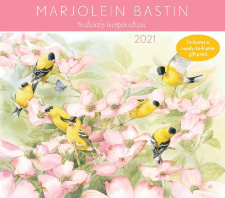 MARJOLEIN BASTIN NATURE's INSPIRATION 2021 WALL 9781524856809_cc48f4ac-3df7-4c94-a78f-ba47efa129c6
