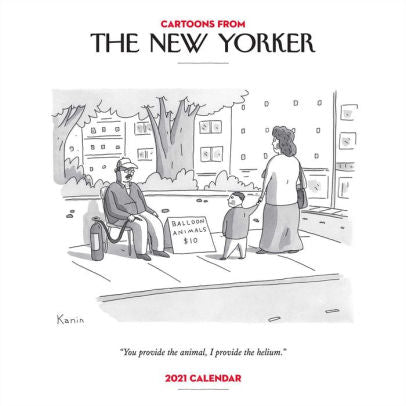 CARTOONS FROM THE NEW YORKER WALL CALENDAR 9781524856953_92eb182e-2239-4d93-a039-53e6f4db5e12