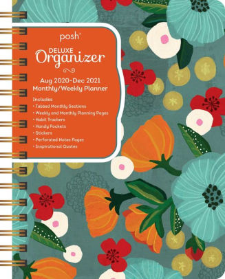POSH: ORGANIZED LIVING 17-MONTH 2020-2021 MONTHLY/ 9781524857592_f2de6051-3834-403d-8532-84268c310fb8