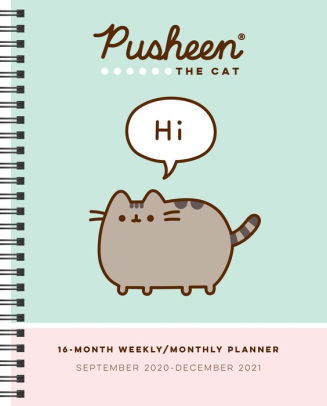 PUSHEEN 16-MONTH 2020-2021 WEEKLY/MONTHLY PLANNER 9781524857639_444ef8a1-72a7-43a8-a98b-5972f59f884d