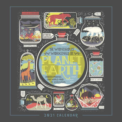 WONDEROUS WORKINGS OF PLANET EARTH 2021 WALL 9781524857998_3f1cd37d-760c-49f0-864f-c6fe7bfefeec