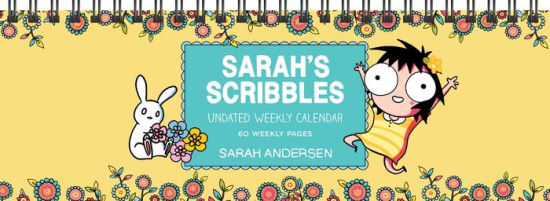 SARAH's SCRIBBLES UNDATED WEEKLY DESK PAD 9781524858919_90da8064-e14d-4565-93a2-2768bd798490