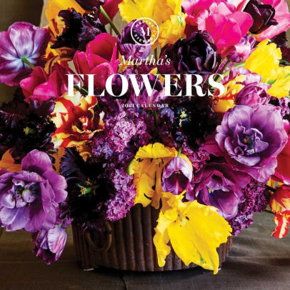 MARTHA's FLOWERS WALL CALENDAR 9781524860097_f7e7c897-d345-4416-9548-dc585fc8ce96