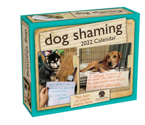 DOG SHAMING 2022 DAY-TO-DAY CALENDAR 9781524863586_c24cbba4-9492-45a8-84ae-bbb6f45d4587