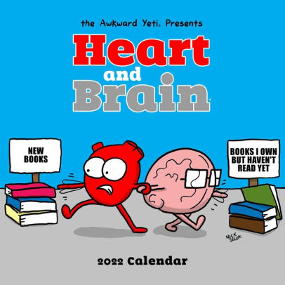 HEART AND BRAIN 2022 WALL CALENDAR 9781524863630_54fc4767-df08-4421-a7f3-f99ffcebbae4
