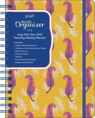 POSH: DELUXE ORGANIZER 17-MONTH 2021-2022 MONTHLY/ 9781524864477_85625017-97ac-4f7f-a7da-ec4a14e4a709