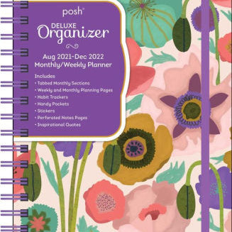 POSH: DELUXE ORGANIZER 17-MONTH 2021-2022 MONTHLY/ 9781524864484_68d85fdf-ed52-4989-8fe0-64c54c733c16