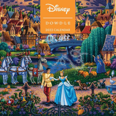 DISNEY DOWDLE 2022 WALL CALENDAR 9781524867454_7d1638f6-b7bd-4a45-a480-a613e2055539