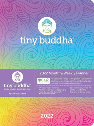 TINY BUDDHA 2022 MONTHLY/WEEKLY PLANNER CALENDAR S 9781524868758_118ca7f9-20ab-422c-9708-a4a0e00b050d