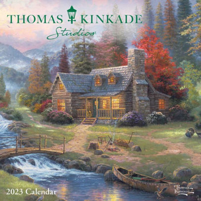 Thomas Kinkade 2023 Mini Wall - Andrews Mcmeel 9781524872571_048b3bf6-d331-453d-9ab5-ba77816ace3e