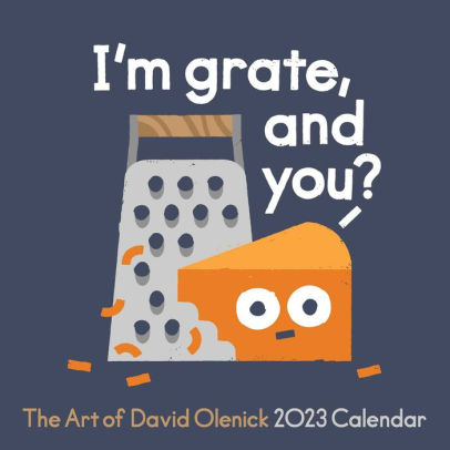 Art Of David Olenick 2023 Wall Calendar - Andrews Mcmeel 9781524872618_6b6898e3-dd40-47ef-8656-f9086825d5e9