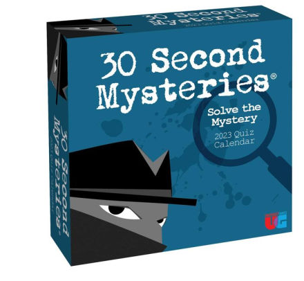 30 Second Mysteries 2023 Dtd Calendar - Andrews Mcmeel 9781524872632_af3e557d-f10a-4dbf-bc2d-8fef5cc48f3d