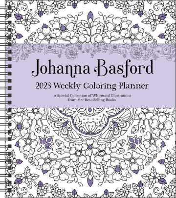 Johanna Basford 2023 Planner - Andrews Mcmeel 9781524872892_db07c863-d468-4e25-891f-b3cf976309ed