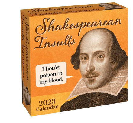 Shakespearean Insults 2023 Dtd Calendar - Andrews Mcmeel 9781524873042_4031523f-472a-4c3e-ba7b-51a174d9cabc