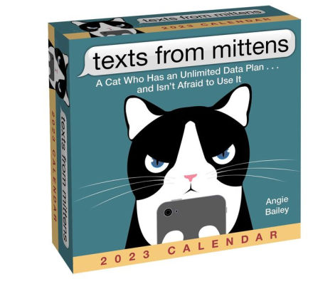 Texts From Ittens The Cat 2023 Dtd Calendar - Andrews Mcmeel 9781524873073_7d89a94b-6801-4839-acfc-748247b72d39