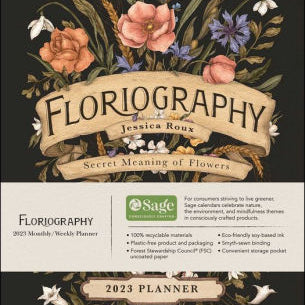 Floriography 2023 Planner - Andrews Mcmeel 9781524873455_3b32855e-e625-4d85-ba5a-defa41343301