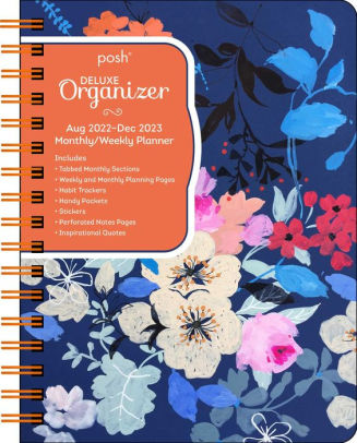 Posh Deluxe 17 Month Organizer Planner 2022-2023 - Andrews Mcmeel 9781524873691_8d421d26-8ce7-4d31-a01c-9681667b00d7