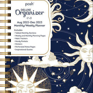 Posh Deluxe 17 Month Organizer Planner 2022-2023 - Andrews Mcmeel 9781524873707