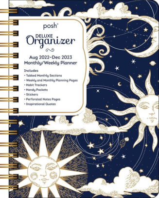 Posh Deluxe 17 Month Organizer Planner 2022-2023 - Andrews Mcmeel 9781524873707