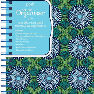Posh Deluxe 17 Month Organizer Planner 2022-2023 - Andrews Mcmeel 9781524873721_4e420d1f-fd5f-43df-870b-f8a24c944eda
