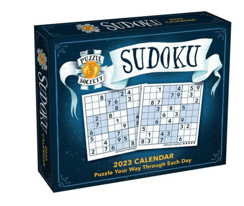 Puzzle Society Sudoku 2023 Dtd Calendar - Andrews Mcmeel 9781524874179_28efe7a4-9bd0-43b2-8199-400494a67435
