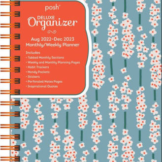 Posh Deluxe 17 Month Organizer Planner 2022-2023 - Andrews Mcmeel 9781524874698_1c4977fd-c14f-4cb2-a817-9ac0541d628a