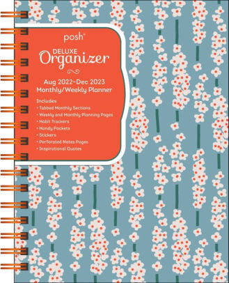 Posh Deluxe 17 Month Organizer Planner 2022-2023 - Andrews Mcmeel 9781524874698_1c4977fd-c14f-4cb2-a817-9ac0541d628a