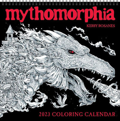 Mythomorphia 2023 Coloring Wall Calendar - Andrews Mcmeel 9781524875244_fae1e203-7e1e-4382-9096-a78eaecfa4cd