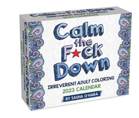 Calm The F*Ck Down 2023 Dtd Calendar - Andrews Mcmeel 9781524875251_3d5e88db-72b8-4024-a2f3-f4807508f9b3