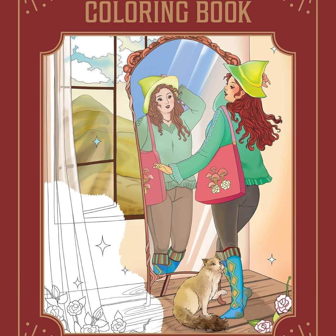 Cozy Witch Tarot Coloring Book -Medeiros. Janaina 9781524876692