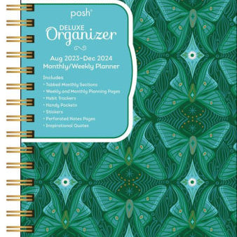 Posh: Deluxe Organizer 17-Month 2023-2024 Monthly/Weekly Hardcover Planner Calen 9781524879150_06a6ed1d-5ace-4db9-81d6-570f3b9ad722