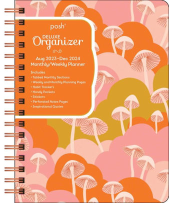 Posh: Deluxe Organizer 17-Month 2023-2024 Monthly/Weekly Hardcover Planner Calen 9781524879167_770646b5-93d8-4e53-b1a8-bdffca061492