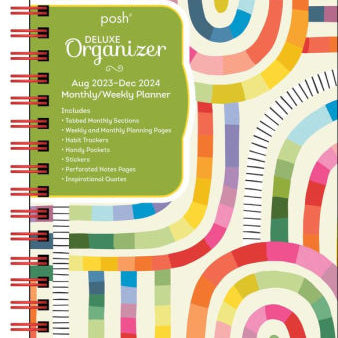 Posh: Deluxe Organizer 17-Month 2023-2024 Monthly/Weekly Hardcover Planner Calen 9781524879174_d7010472-e41b-41db-879f-cb70f835c310