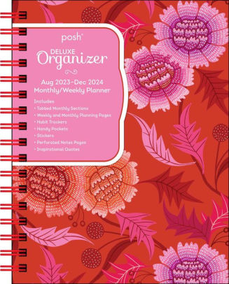 Posh: Deluxe Organizer 17-Month 2023-2024 Monthly/Weekly Softcover Planner Calen 9781524879198_c4f5a311-8426-4e1f-ad8a-49363d29b545