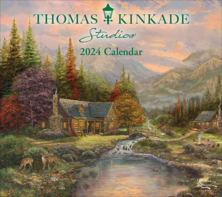 Thomas Kinkade Studios 2024 Deluxe Wall Calendar - Kinkade. Thomas 9781524883508_d7d0652c-15da-4c5e-ba0d-9b3a57bc2f09