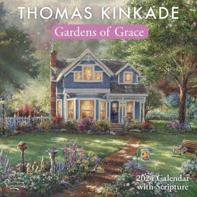 Thomas Kinkade Gardens Of Grace With Scripture 2024 Wall Calendar - Kinkade. Tho 9781524883539_acc80dd9-a057-4ce2-be83-74ad7c796a87