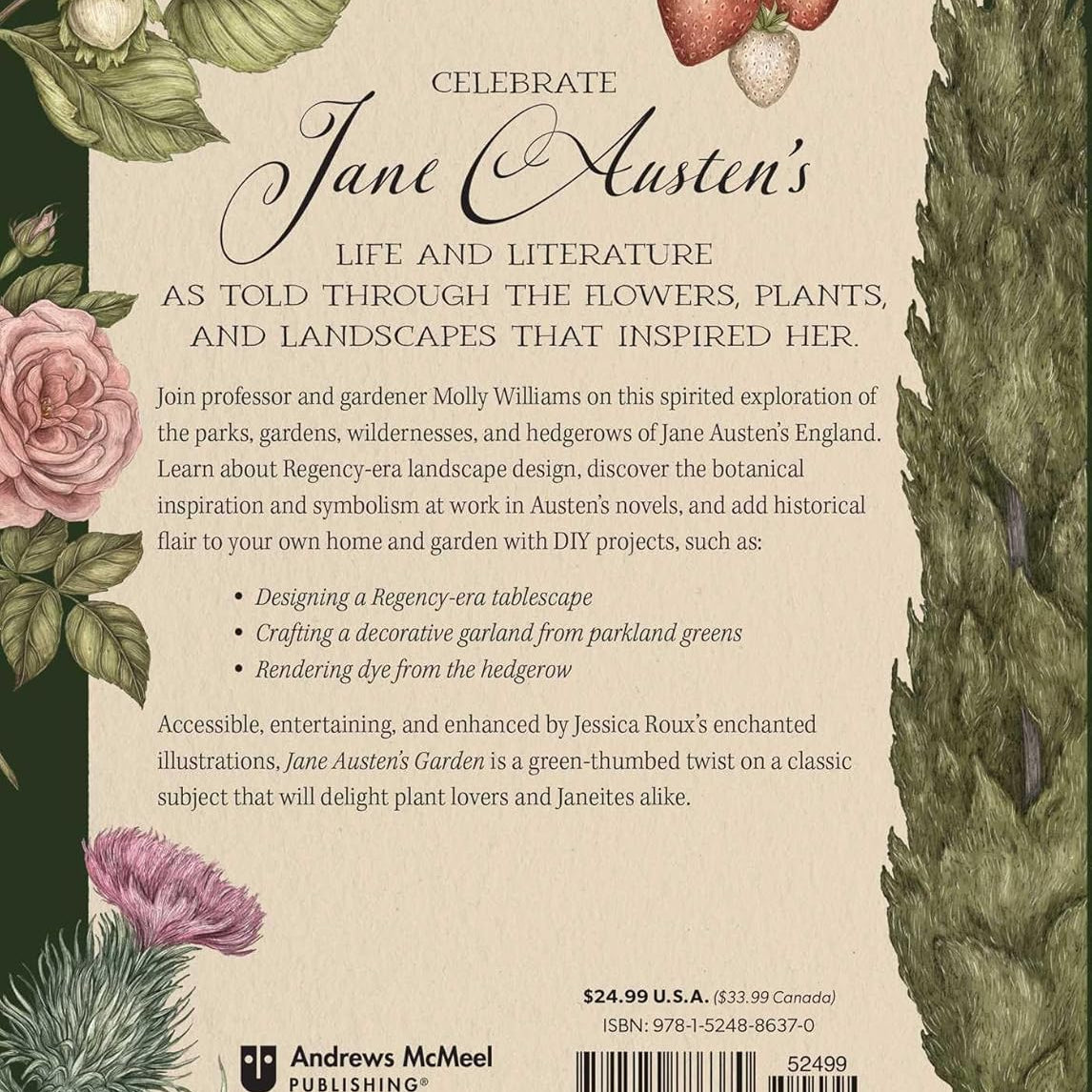 Jane Austen's Garden: A Botanial Tour Of The Classic Novels by Williams. Molly 9781524886370_1