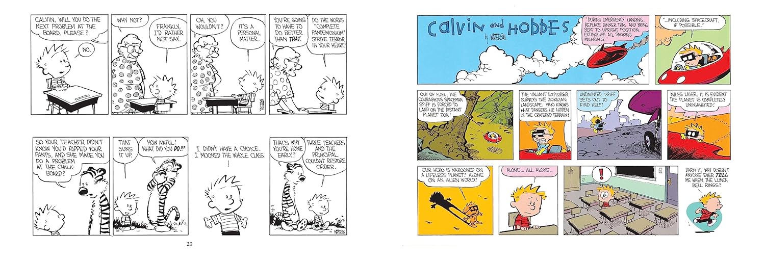 The Calvin And Hobbes Portable Compendium Set 2: Volume 2 by Watterson. Bill 9781524888046_2