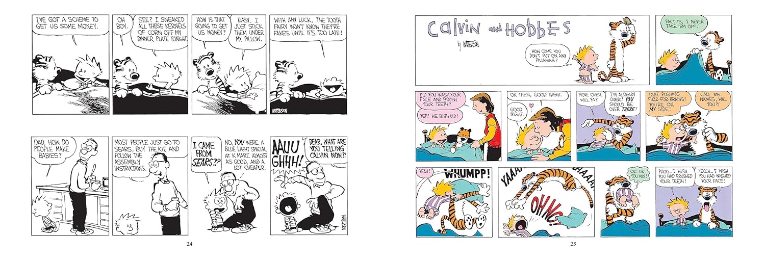 The Calvin And Hobbes Portable Compendium Set 2: Volume 2 by Watterson. Bill 9781524888046_4