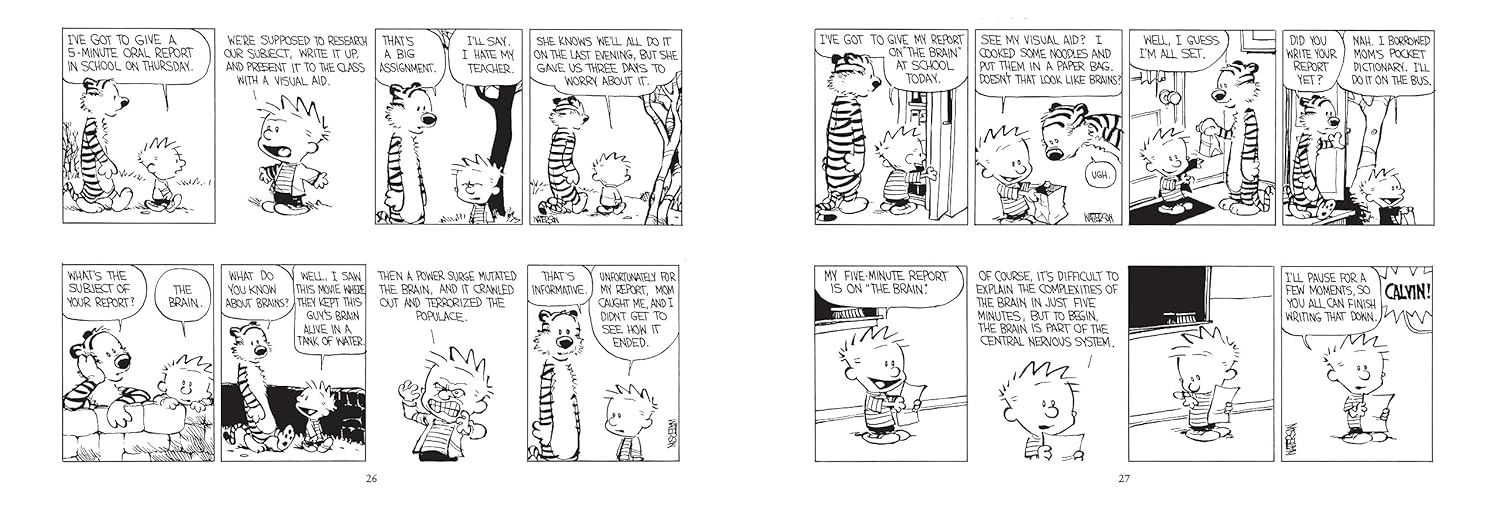 The Calvin And Hobbes Portable Compendium Set 2: Volume 2 by Watterson. Bill 9781524888046_5