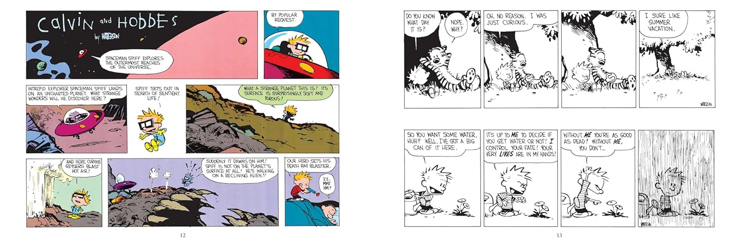 The Calvin And Hobbes Portable Compendium Set 3: Volume 3 by Watterson. Bill 9781524888077_3