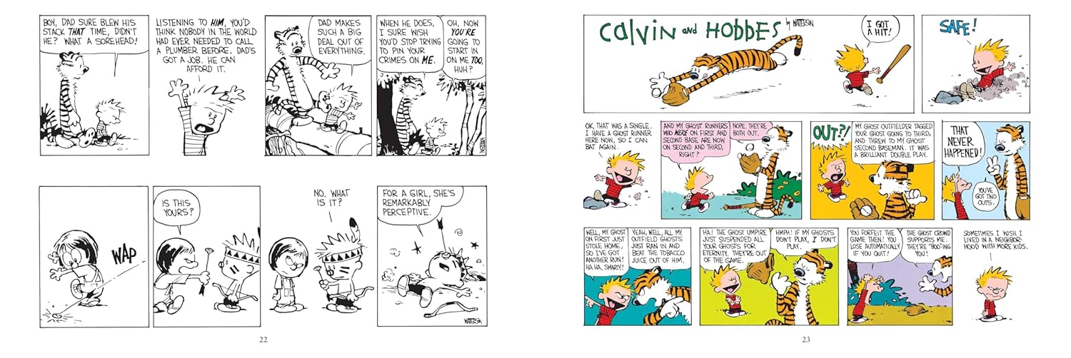 The Calvin And Hobbes Portable Compendium Set 3: Volume 3 by Watterson. Bill 9781524888077_4