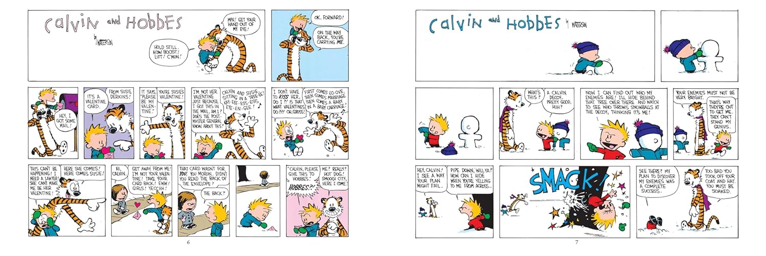 The Calvin And Hobbes Portable Compendium Set 3: Volume 3 by Watterson. Bill 9781524888077_6